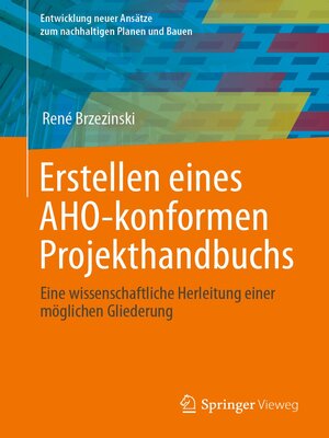 cover image of Erstellen eines AHO-konformen Projekthandbuchs